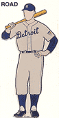 Detroit 1945 Road Uniform